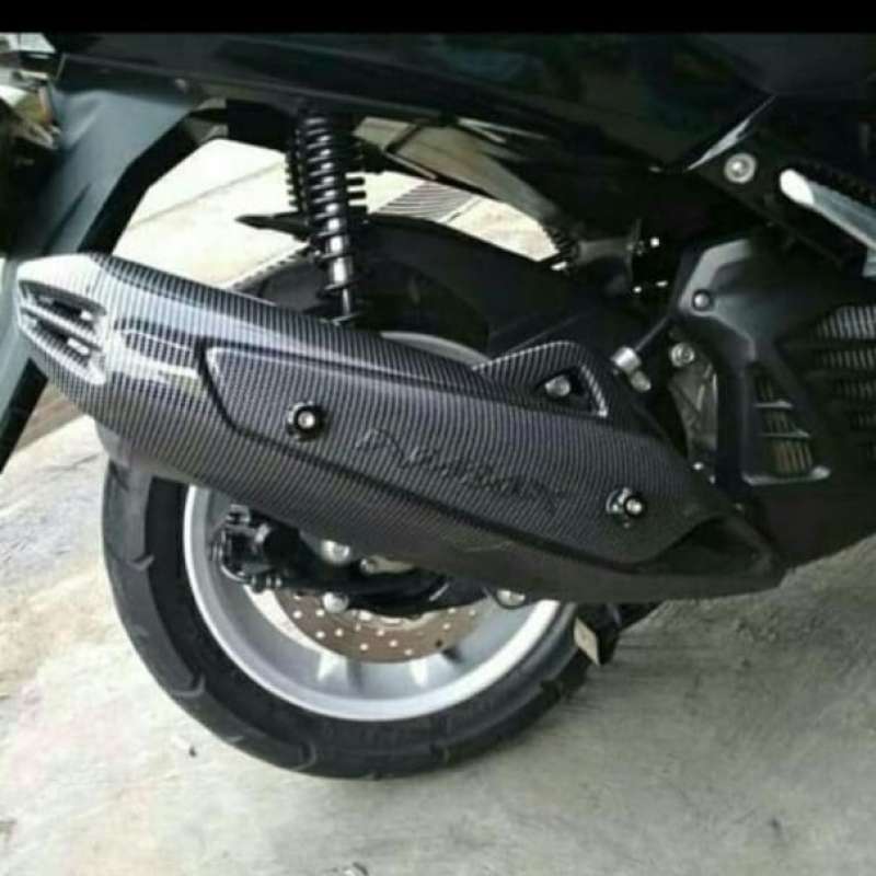 Jual Tutup Cover Knalpot Carbon Yamaha Nmax-155 Old NEMO Best Quality