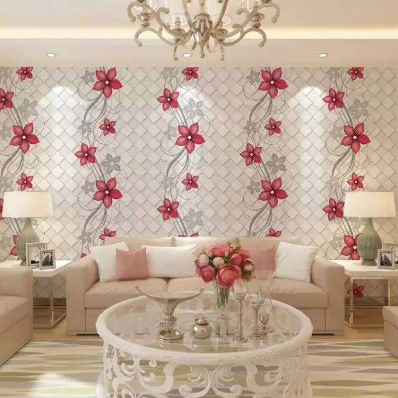 Background Merah Motif Segitiga Hd / Wallpaper Dinding ...