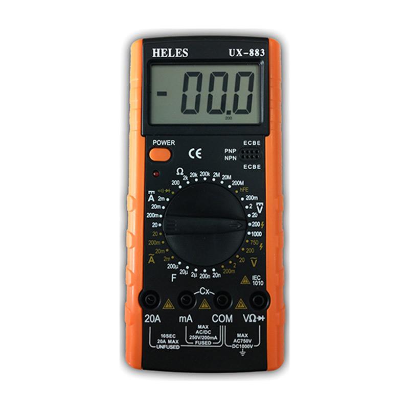Promo Heles UX 883 Multi Tester Digital Multimeter Diskon 50 di Seller