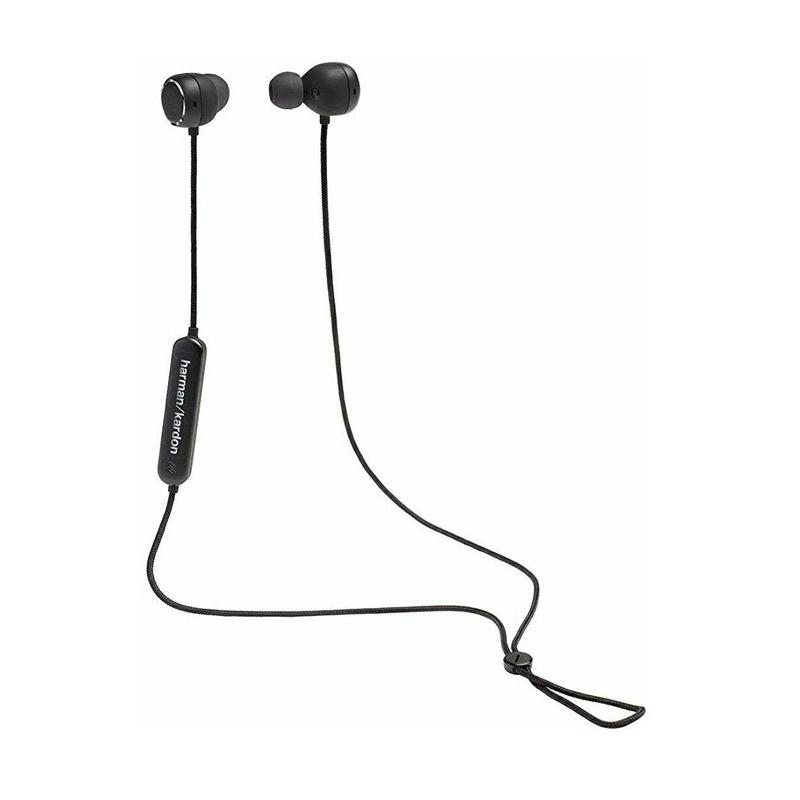 Jual Harman Kardon Fly BT Bluetooth Sport Earphones 01 Black di