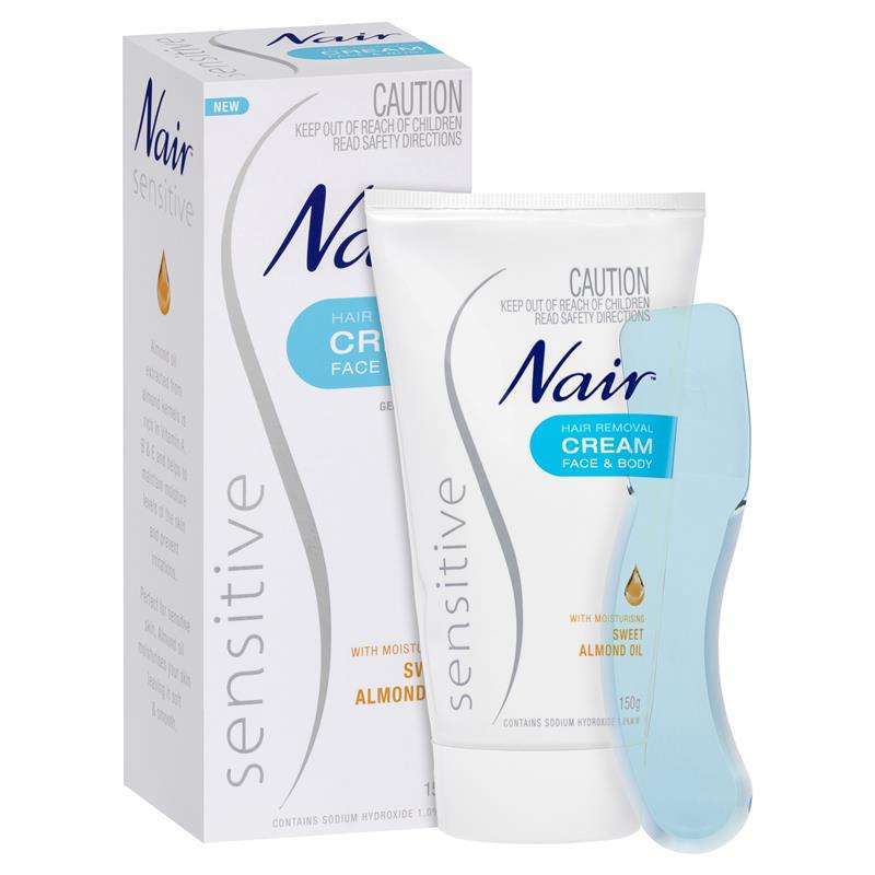 Jual Nair Sensitive Face & Body Hair Removal Cream 150g di Seller
