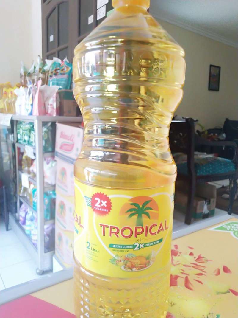 Jual TROPICAL MINYAK GORENG BOTOL (BOTOL,2LT/6PCS) di Seller Kedai