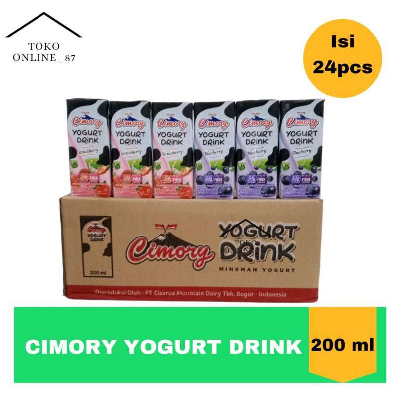 Jual CIMORY YOGURT DRINK 200ml [ 24PC/ DUS] Halal di Seller Toko Online
