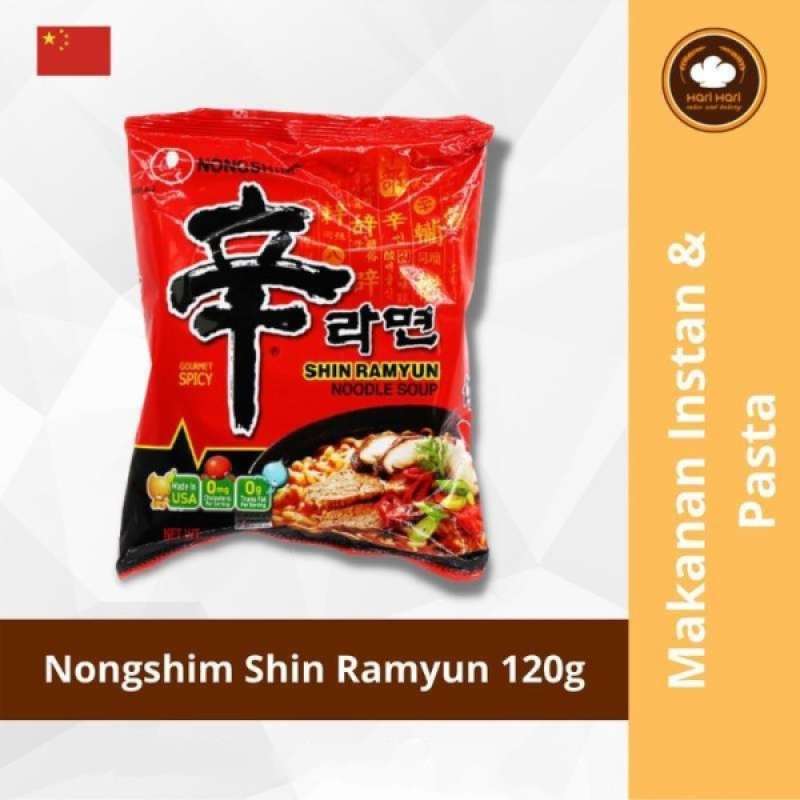 Jual NONGSHIM SHIN RAMYUN NOODLE SOUP 120G di Seller Hari Hari Manado