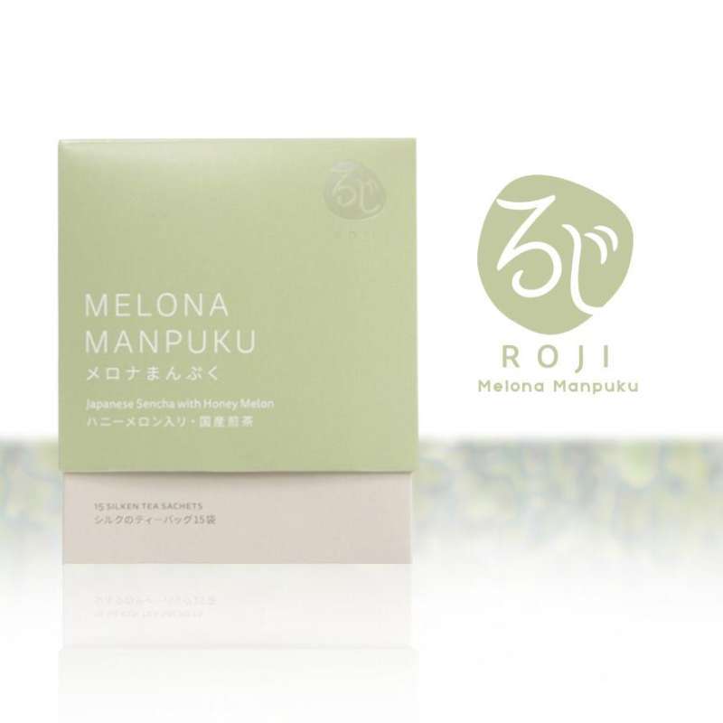 Jual Roji Melona Manpuku Japanese Sencha with Honey Melon [15 sachet