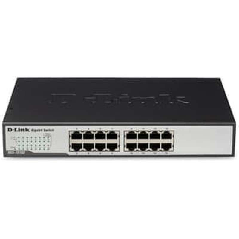 Jual D-Link DGS-1016D 16-Port Gigabit Unmanaged Desktop Switch DGS ...