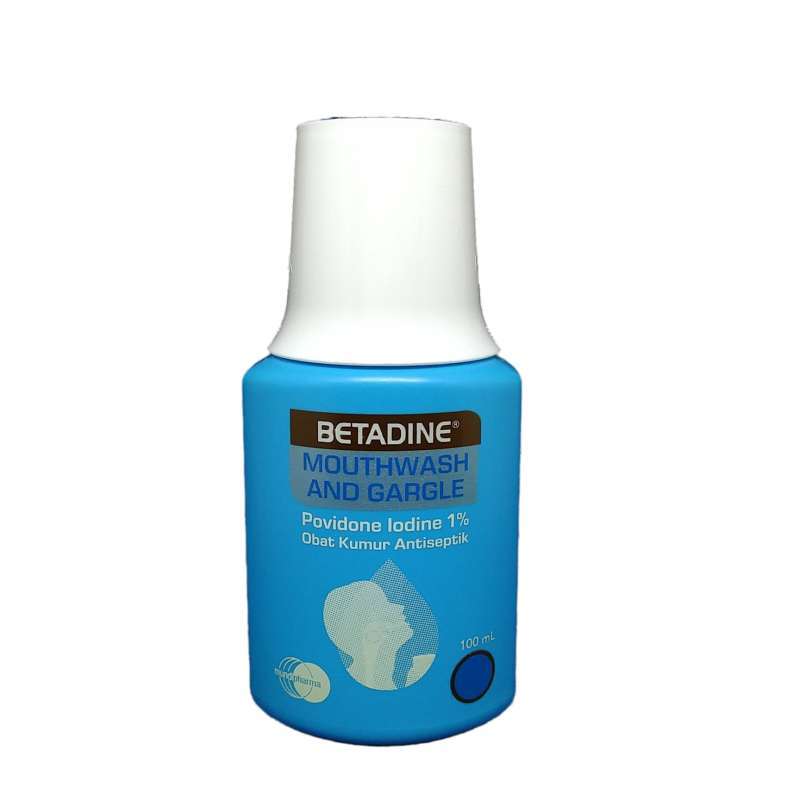 Jual Betadine Mouthwash and Gargle 100 ml di Seller indotechnik