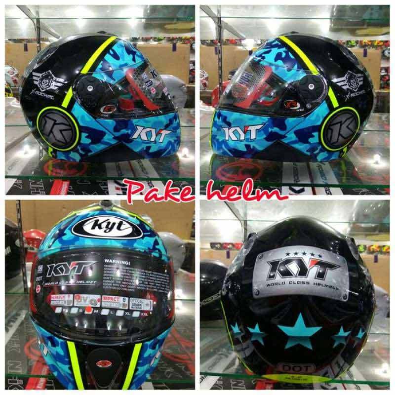 Spoiler Helm Kyt X Rocket / Spoiler Helm Kyt Vendetta 2 ...