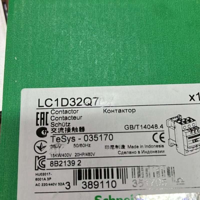 Promo Kontraktor Lc1d Schneider/contraktor Lc1d32 Diskon 23% Di Seller ...