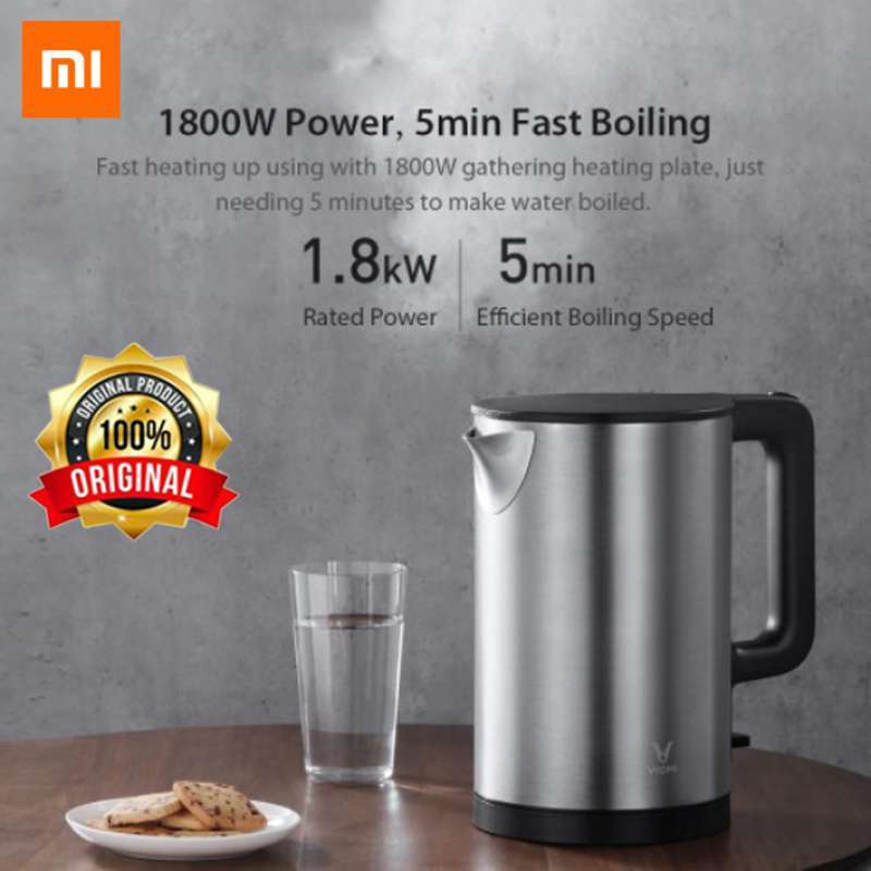 Jual Xiaomi Viomi Electric Water Kettle Teko Listrik Stainless Steel 1 ...
