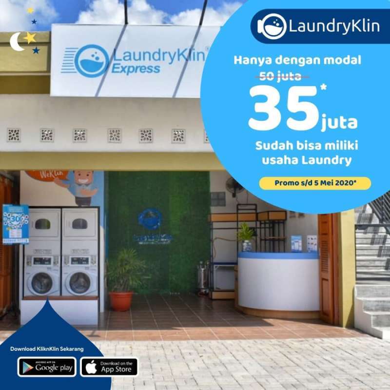 Jual Basic Laundryklin/franchise Laundry Kiloan/mesin Laundry Koin Di