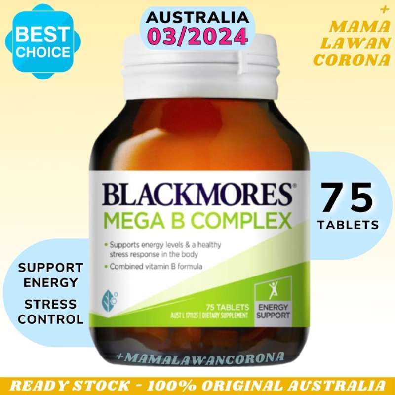 Jual Blackmores Executive B Stress Formula 125 Blackmores Vitamin B