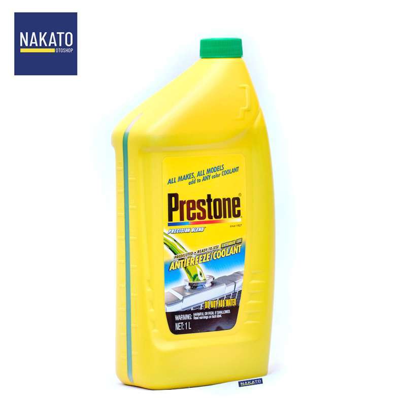 Promo Radiator Coolant 1 Liter PRESTONE Hijau Antifreeze Green Diskon