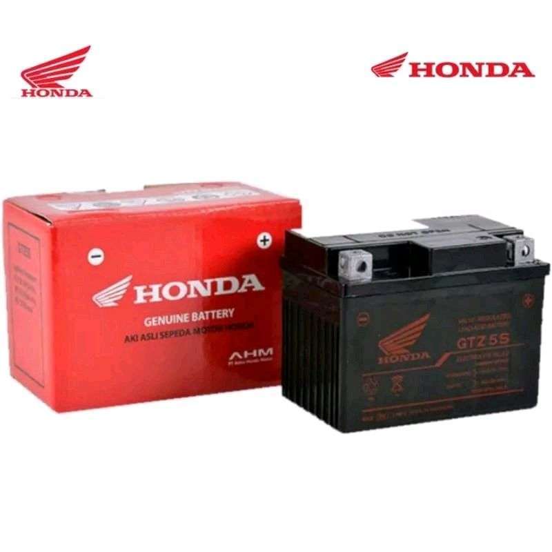 Jual Accu Aki Baterai Gtz5s Gs Aki Supra X 125, Cb Verza, Crf, Vario