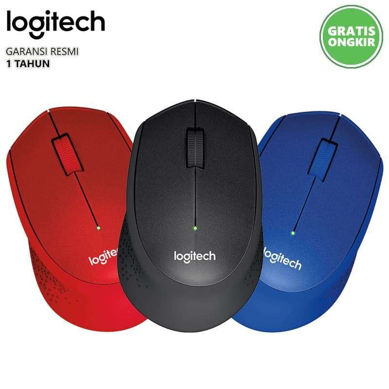 Daftar Harga Logitech M331 Silent Plus Wireless Mouse Red 🔥 Original ...