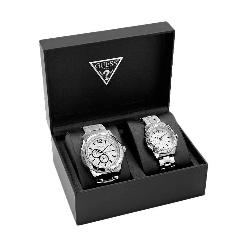 Jual GUESS W0119 P1SET OF 2 Jam Tangan Couple Online 