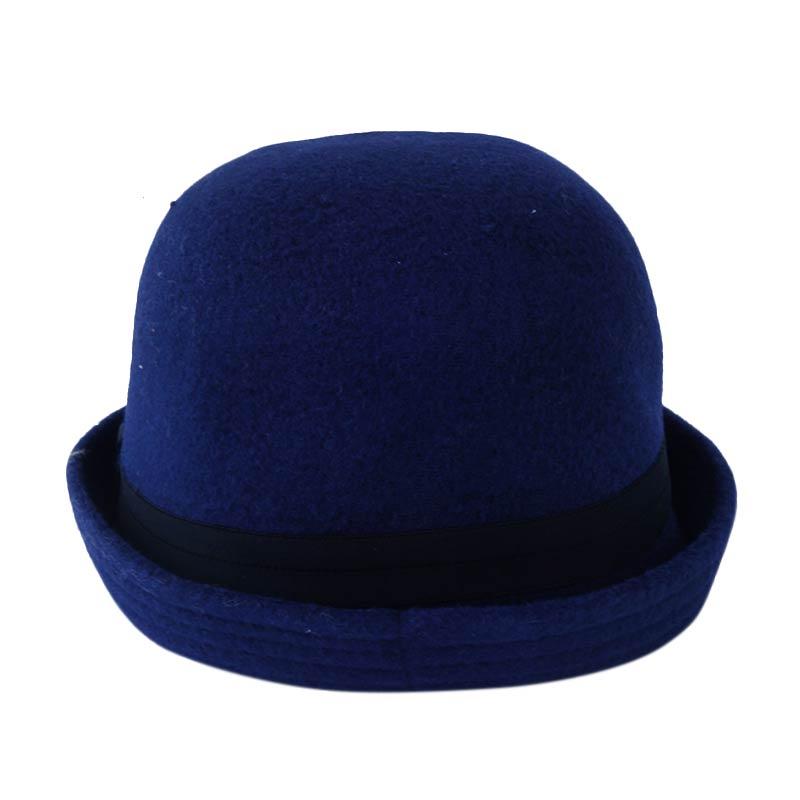 Jual Elfs Shop Topi Fedora Biru Dongker Harga jual elfs shop topi fedora biru dongker harga