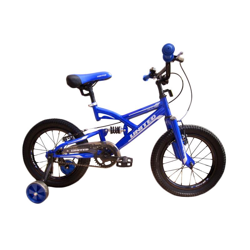 Jual United  Pulse Sepeda  Anak  Biru 16 Inch  Online 