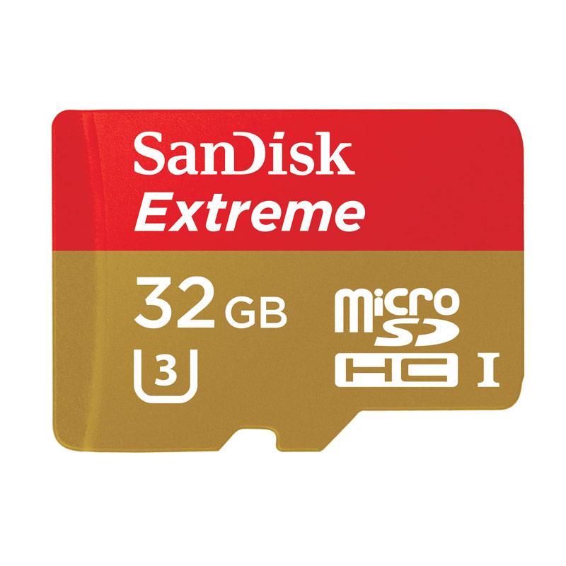 Promo Sandisk Extreme Micro SD Memory Card [32 GB/90 Mbps] di Seller