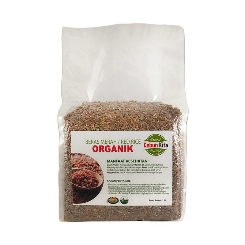 Jual Kebun Kita Beras Merah Organik [1 Kg] Online - Harga