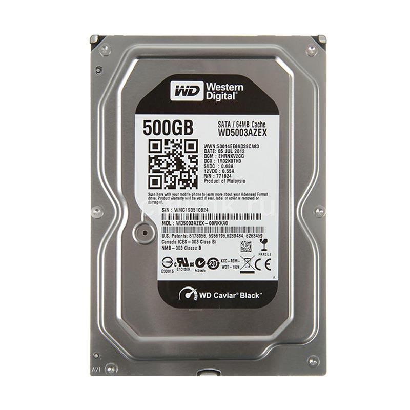 Internal Hard Drive Western Digital 500GB SATA Hard Drives For