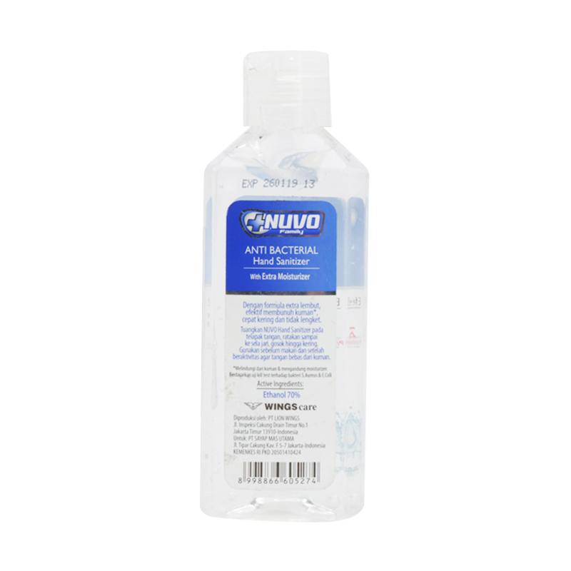 Jual Nuvo Hand Sanitizer Cool Breeze Blue [85mL] Online