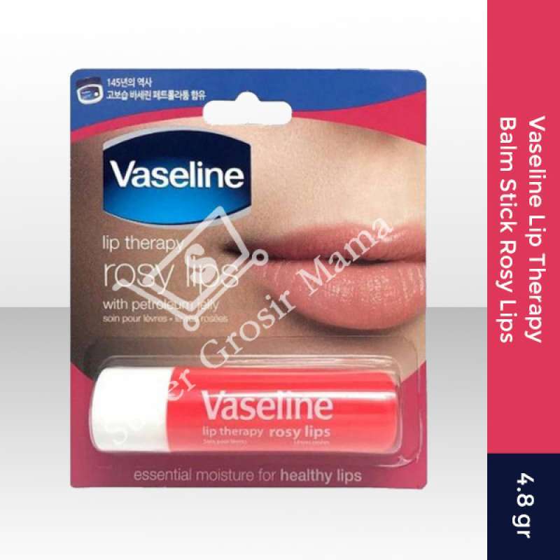 Jual Vaseline Lip Therapy Balm Stick Rosy Lips di Seller Super Grosir