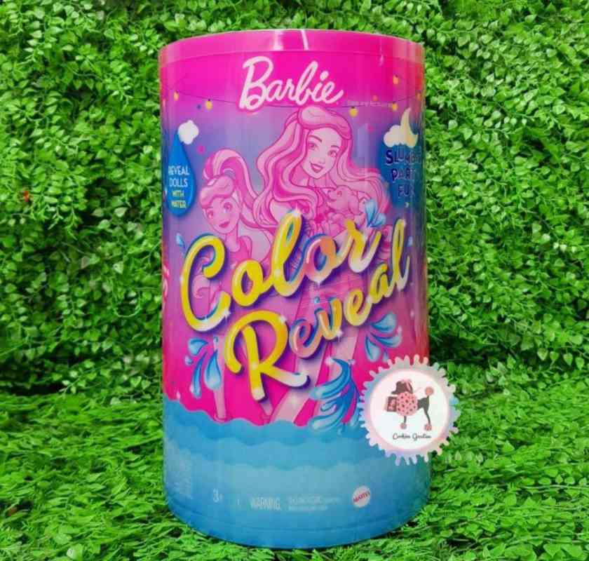 Jual Barbie Color Reveal Slumber Party Fun Set Di Seller Cookieegoodiee