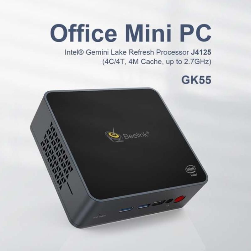 Jual Mini PC Beel ink GK55 Intel Gemini Lake J4125 RAM 8GB
