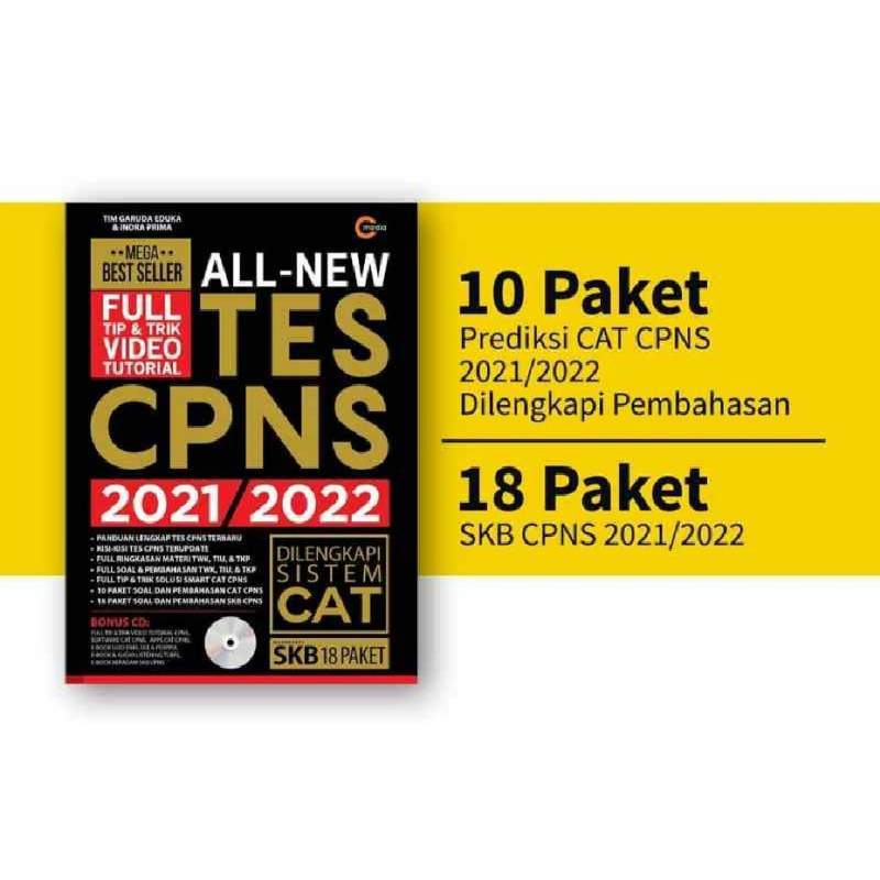 Rekomendasi buku tes cpns 2021 2021