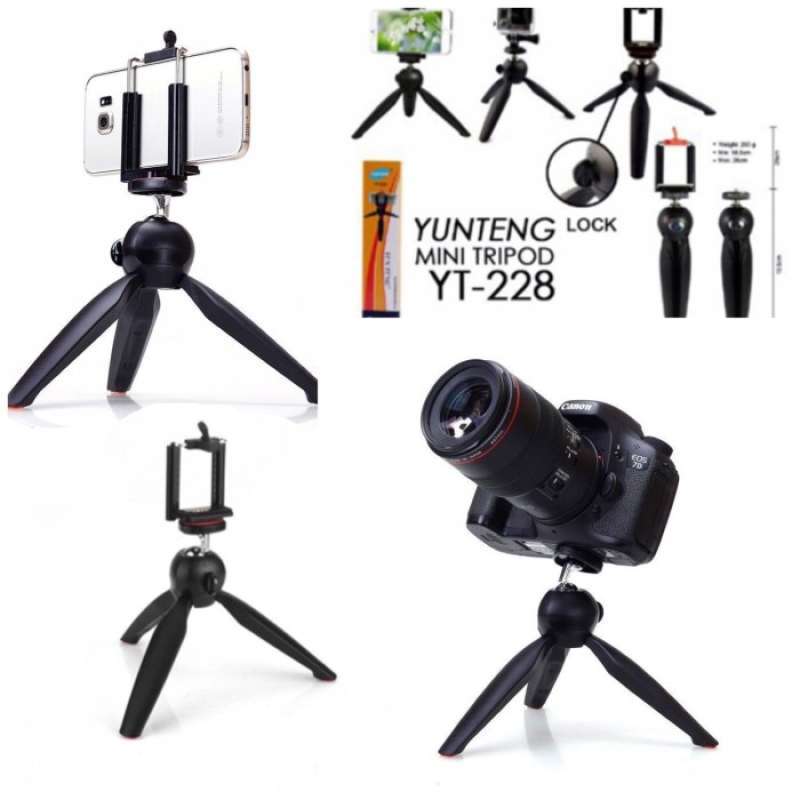 Jual Tripod Phone Tripod Hp Kamera S tanding Holder Hp Mini 3 Kaki