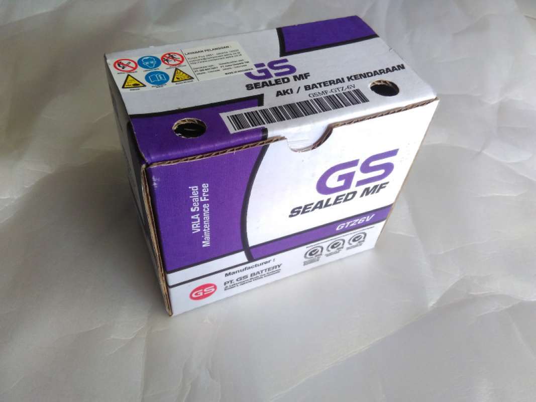 Jual GS Accu Aki Gtz6V Motor Cbr Cb150R Vario Satria di Seller Santoso