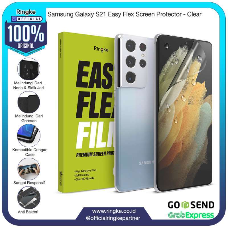 Jual Ringke Samsung Galaxy S21 - S21 Plus - S21 Ultra Easy Flex Screen