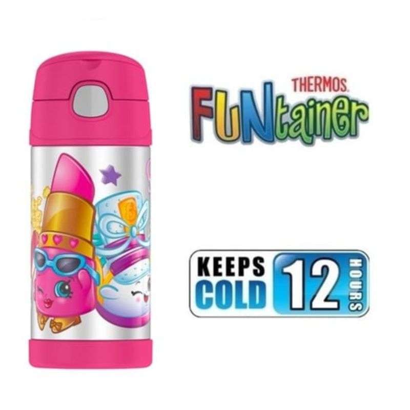 Jual Thermos Funtainer Bottle 12 oz Shopkins di Seller