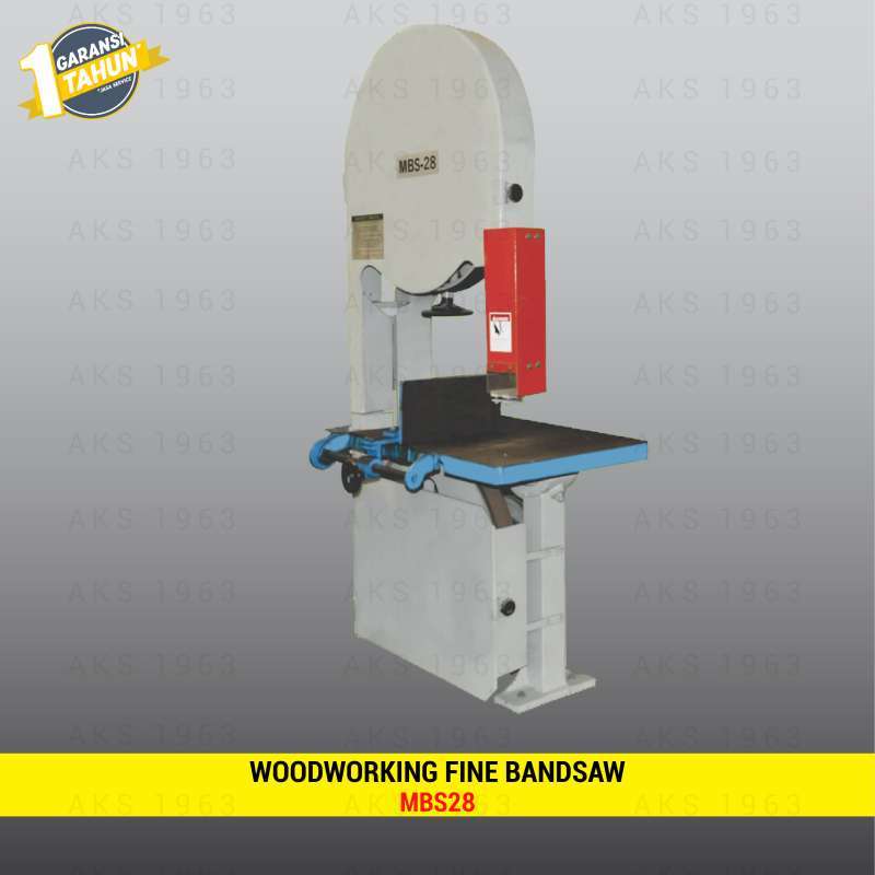 Jual Mesin Pemotong Kayu Woodworking Fine Bandsaw MBS28 AKS