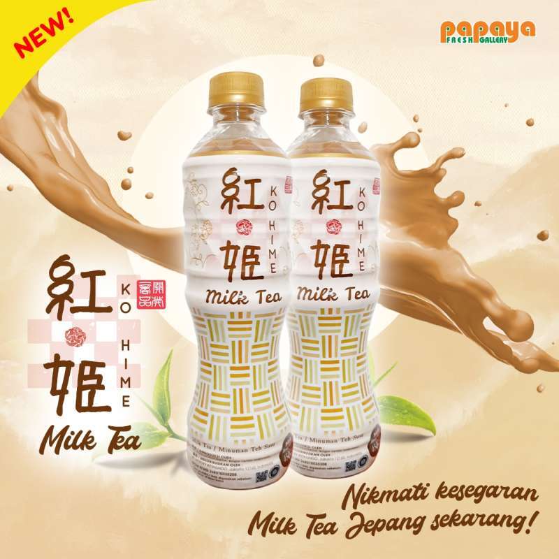 Jual Ko-hime Milk Tea [450 Ml] Di Seller Papaya Fresh Gallery Bandung ...