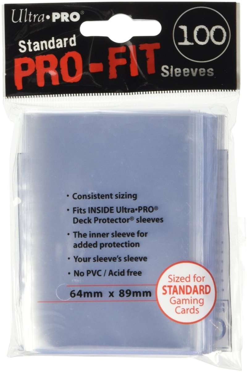 Jual Standard Size Card Sleeves Ultra Pro di Seller Toko Board Game