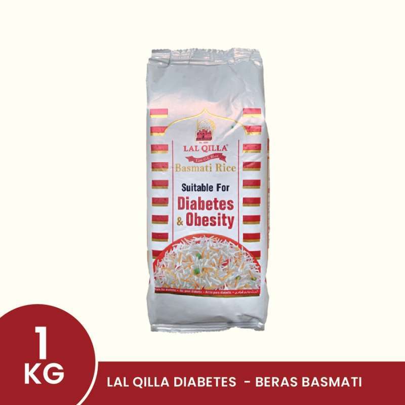 Jual Beras Basmati Lal Qilla Beras Diabetes 1KG Kemasan Ori di Seller