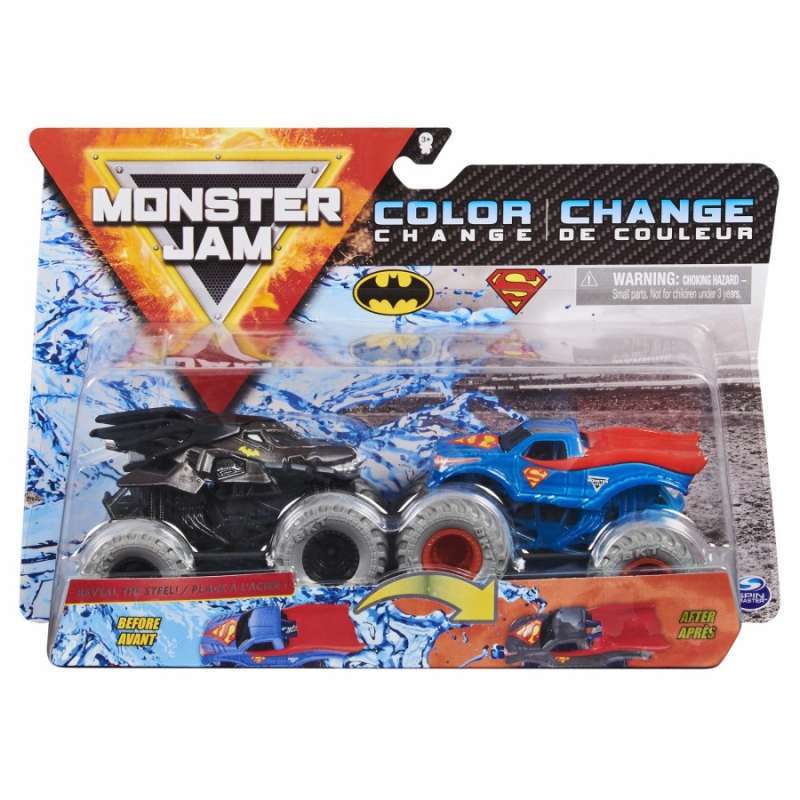Jual Monster Jam Color Change Batman And Superman Di Seller