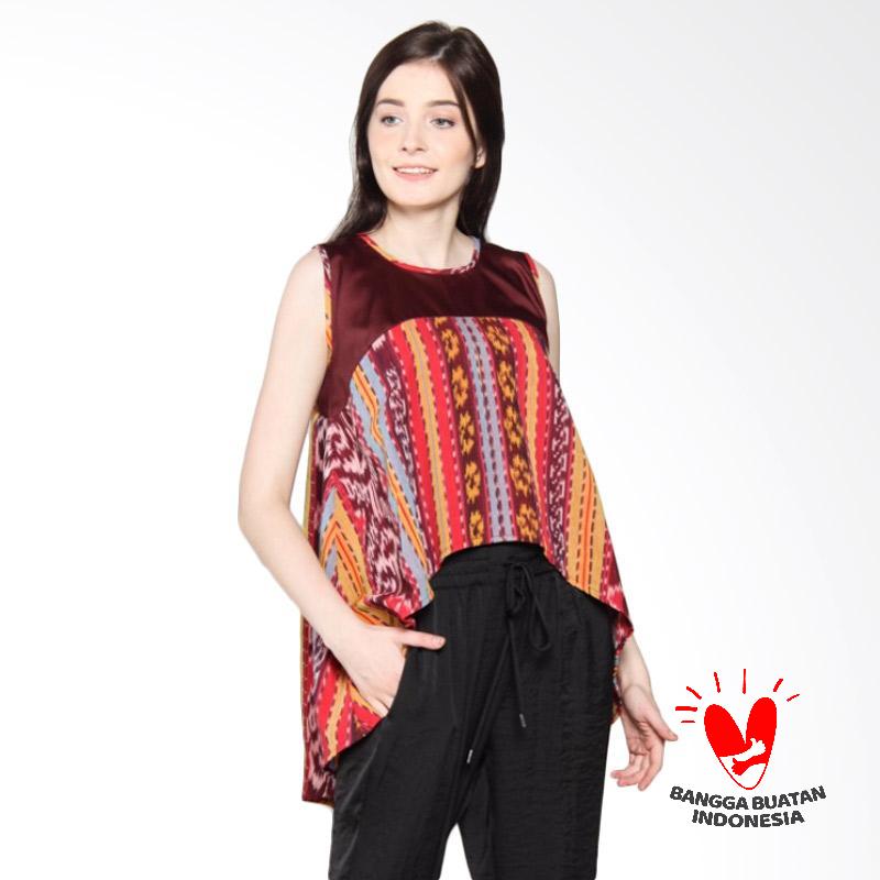 Citra Top jual benangsari citra top tenun atasan wanita merah Citra Top jual benangsari citra top tenun atasan wanita merah