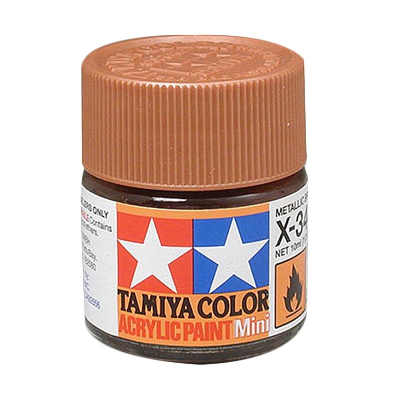 Jual Tamiya #81534 X-34 Cat Acrylic Mini - Metallic Brown
