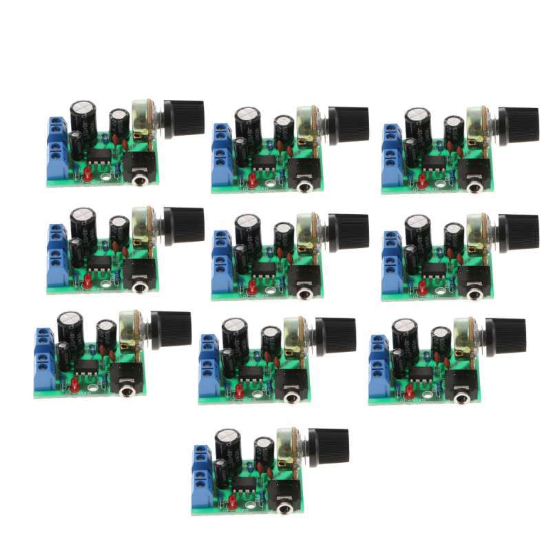 Jual 10pack Lm386 Audio Power Amplifier Board Dc 312v Mini Amp Module