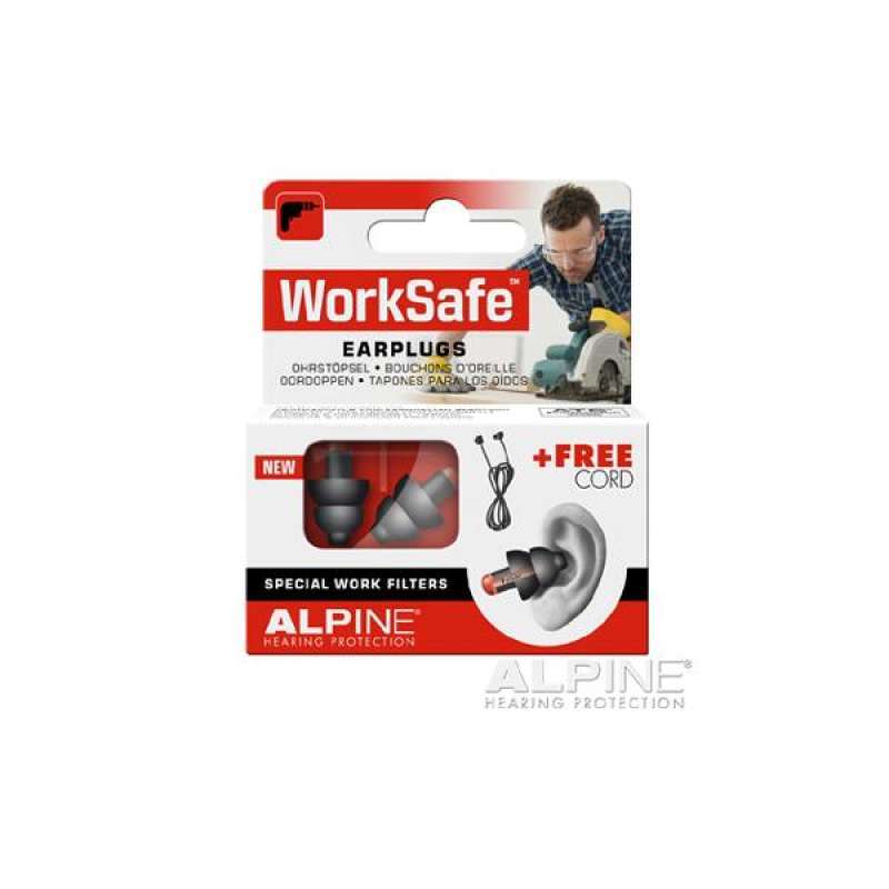 Jual (Alpine)[Latest] Alpine WorkSafe toplevel work hearing protection