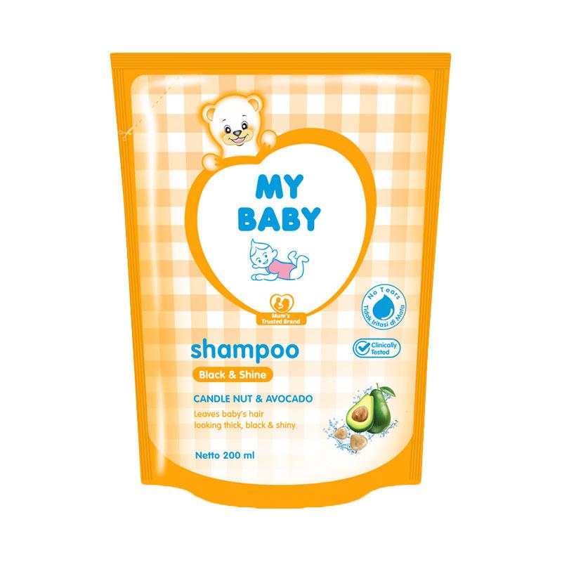 Jual My Baby Refill Shampoo Black & Shine [200 mL] di Seller