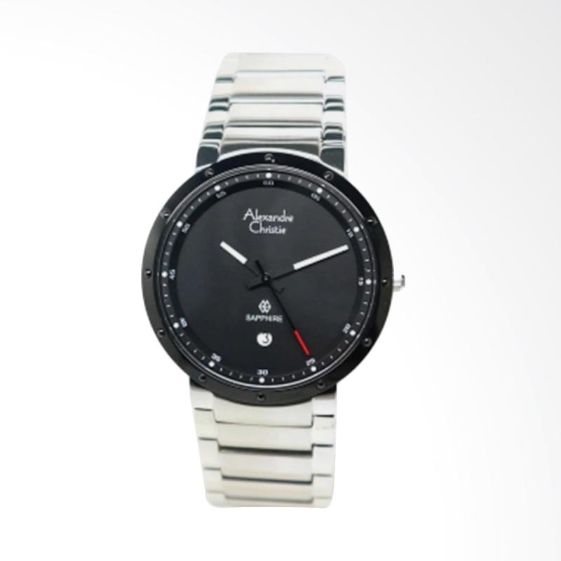 Jual Alexandre Christie Sapphire Jam Tangan Pria - Hitam 