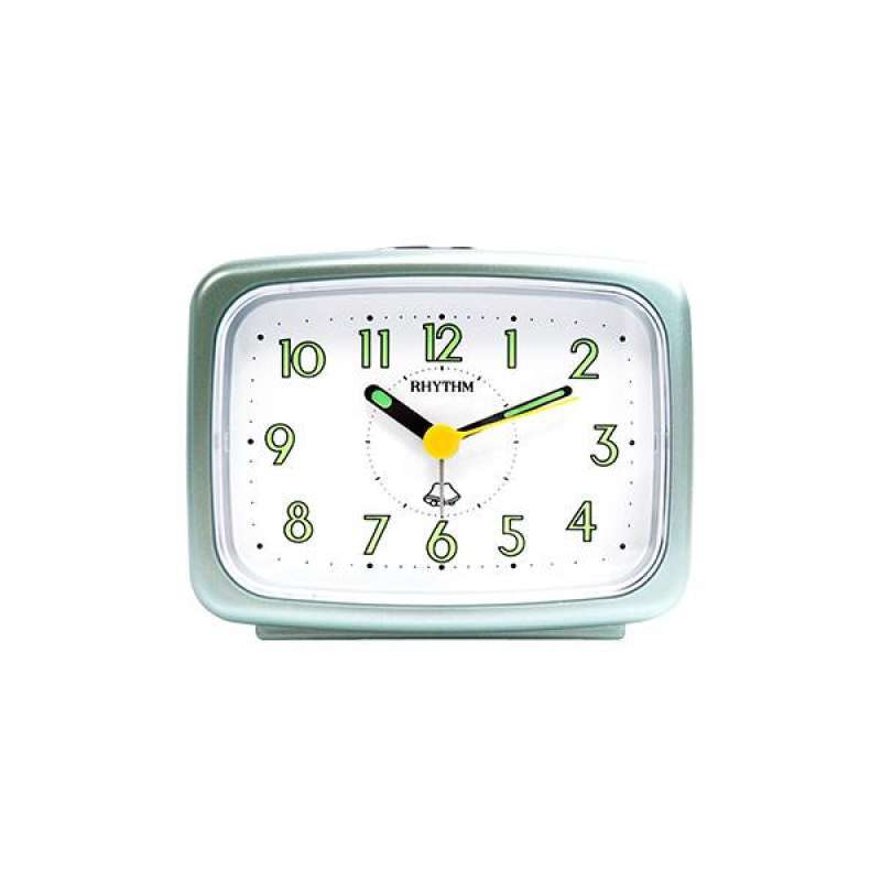 Jual (RHYTHM CLOCKS)Japan beautiful sound bell back Fluorescent