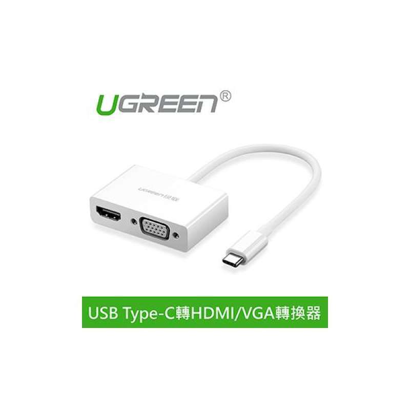 Jual (ugreen)green Alliance Usb Type-c To Hdmi / Vga Converter Di