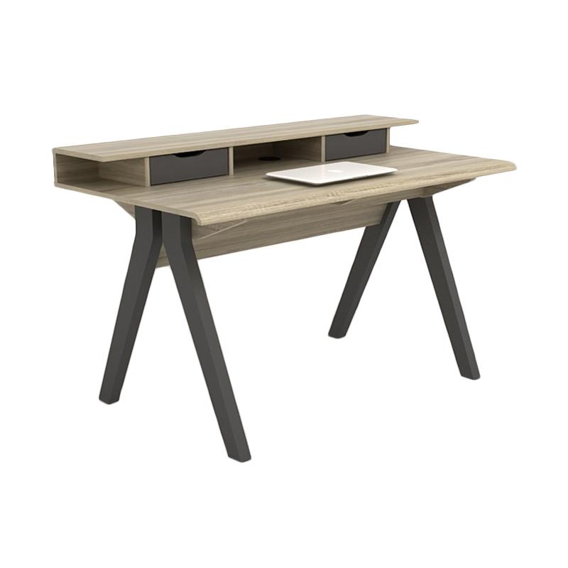 Jual JYSK  Desk Ryan Oak Meja  Belajar  Anak Grey 120 x 63 