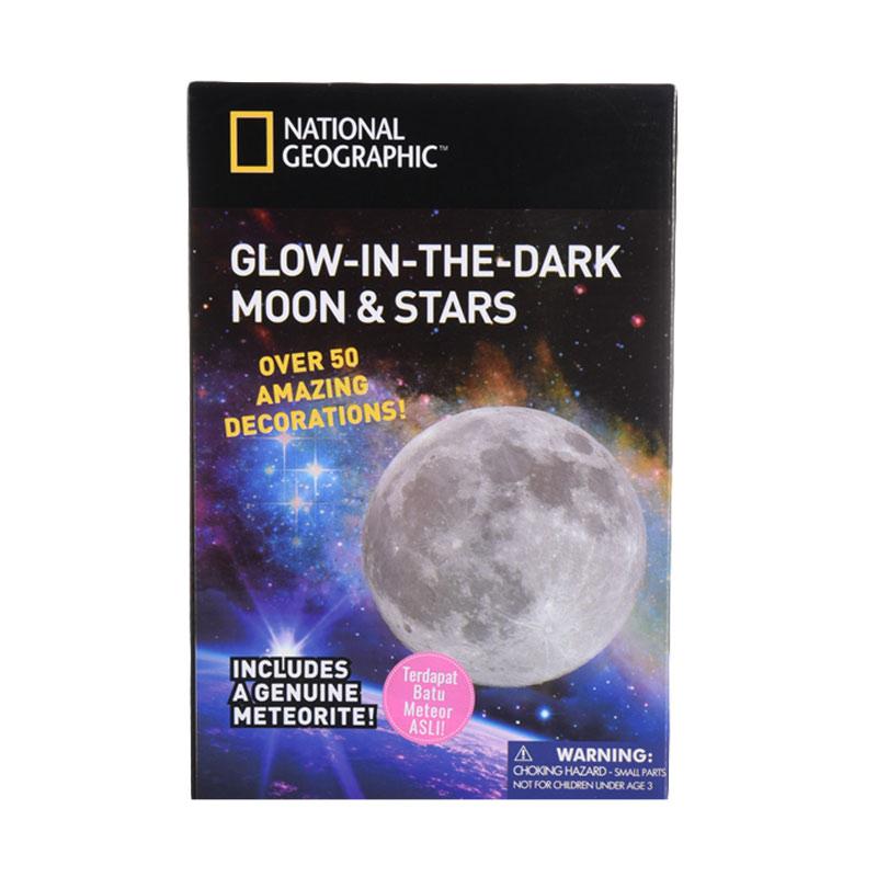 Jual National Geographic Glow In The Dark Moon & Stars 