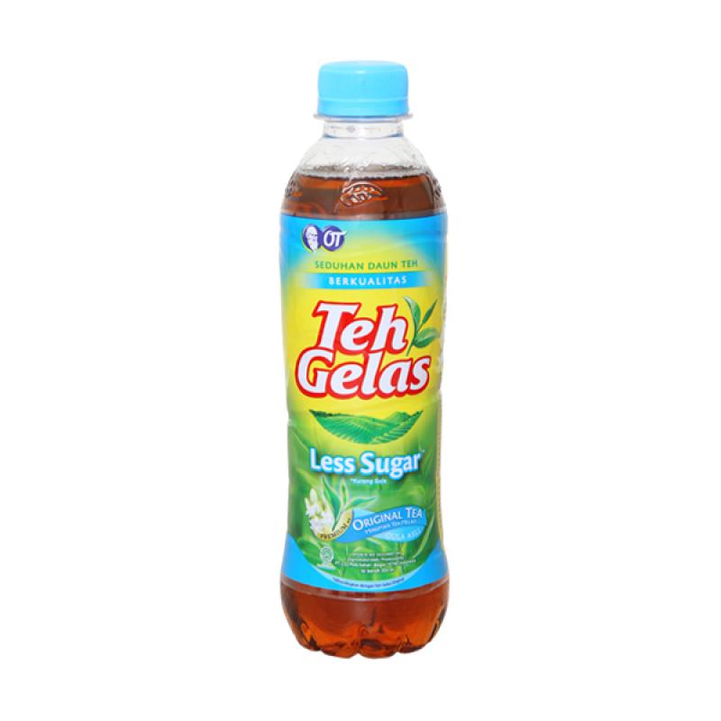 Jual Teh Gelas PET Less Sugar [350 mL / 12 Botol] Online